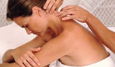 Therapeutic massage for cervical xondrosis