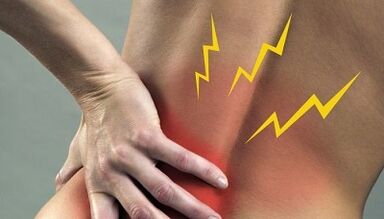 Pain for lomber osteocondrosis